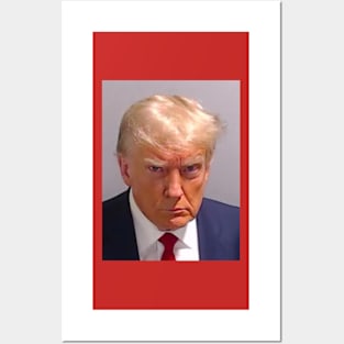 Official Donald Trump Mugshot 2023 Posters and Art